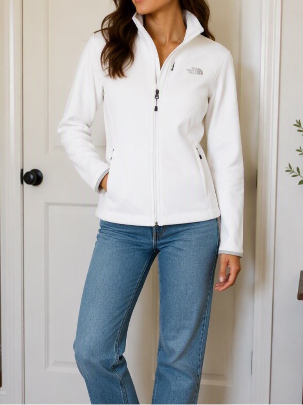White North Face Jacket